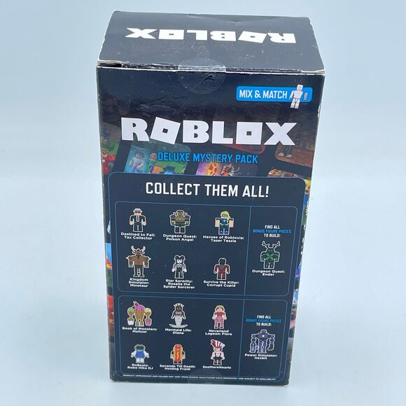 Roblox Deluxe Mystery Pack Heroes of Robloxia Taser Tessla w/ Virtual Item Code - Picture 4 of 7